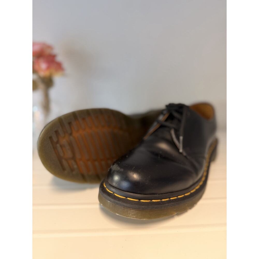 Dr Martens 1461 Black Leather 3 Eye Shoes Women’s Size 10 Classic Docs Oxford